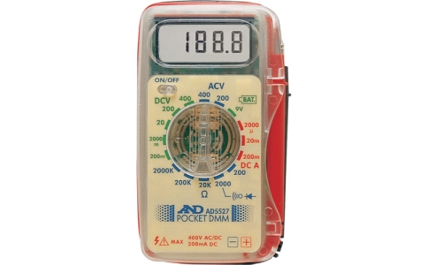 AND 艾安得  AD5527 CLRBL卡片型測試儀