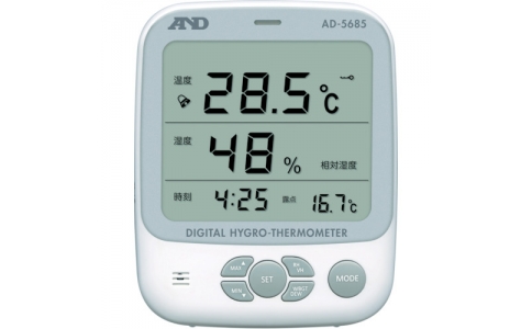 AND 艾安得 5685環境溫濕度計AD5685