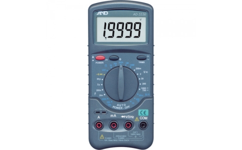 AND 艾安得  AD5536數字萬用表高分辨率、高功能自動斷電功能