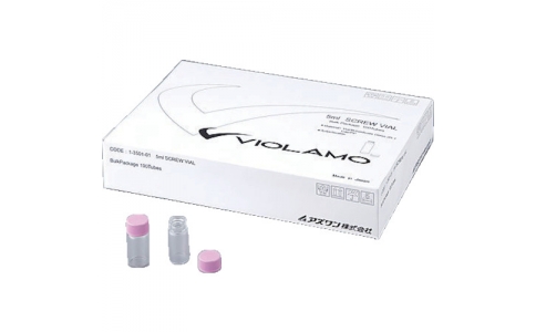 ASONE 亞速旺 1-3502-AS中提琴螺絲口帶雙刻度線25ml（50支裝）