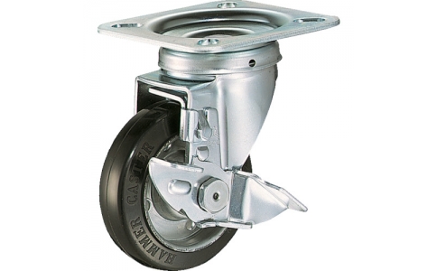 HAMMER CASTER 錘牌 腳輪 419 S-R100-ABAR01-鏈球400S型自由SP付橡膠車(chē)100mm