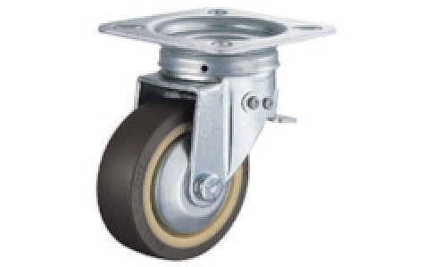 HAMMER CASTER 錘牌 鏈球腳輪 400F0SUB150-鏈球方向限制聚氨酯B車(chē)