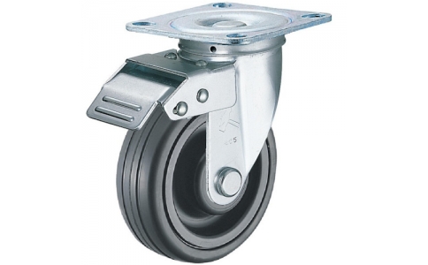 HAMMER CASTER 錘牌 腳輪 420 FASCHR 125-鏈球方向限制橡膠B車