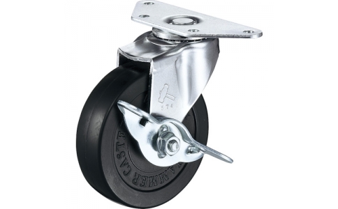 HAMMER CASTER 錘牌 251E-R75-H080-鏈球不銹鋼角SP付R75mm