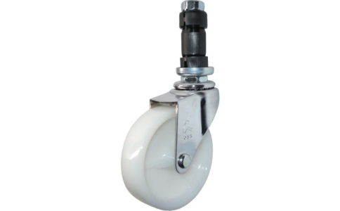 HAMMER CASTER 錘牌 腳輪 403ENN65-鏈輪管插入尼龍車(chē)