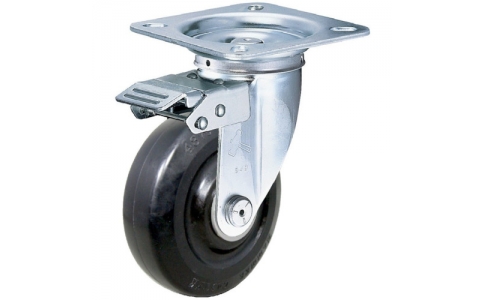 HAMMER CASTER 錘牌 腳輪 400FASRD150-鏈球方向限制橡膠車