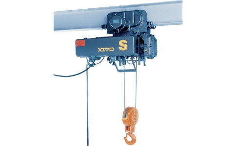 KITO 鬼頭 SM005H12-キト繩索吊車S系列普通型電動橫行0.5tx12m