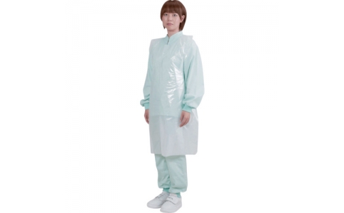 KAWANISHI 川西工業 44440W 聚酯圍裙經濟白50枚裝