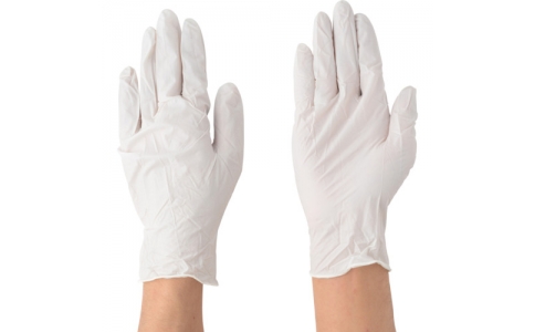 KAWANISHI 川西工業(yè) 2036W-SS 腈使用手套帶白粉100枚裝SS尺寸