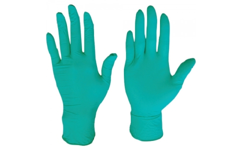 KAWANISHI 川西工業(yè) 2061GR-M 腈使用無(wú)手套粉250枚入綠M尺寸