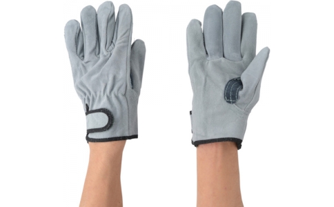 KAWANISHI 川西工業 22298-L 牛地板皮革油魔術黑巖付1P尺寸