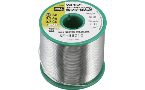 GOOT 大洋電機(jī)  SF-B 8010-無鉛卷焊錫800g