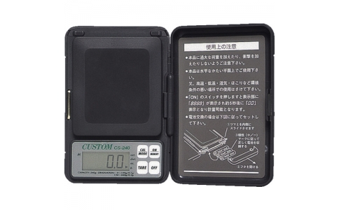 CUSTOM 東洋 CS-240 定制秤（硬殼一體型）