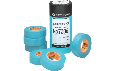 NITTO CS 日東電工 7286-12 膠帶NO.7728612mmX18m藍色