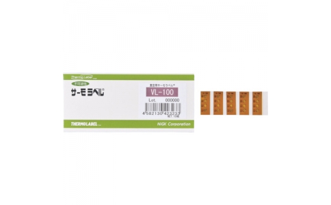 日油技研 NICHIGI VL-180-日本油技研真空用熱標簽4點表示不可逆性180度