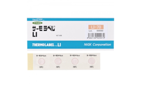 日油技研 NICHIGI SLI-100-日油技研熱標簽1點表示室外對應型不可逆性100度