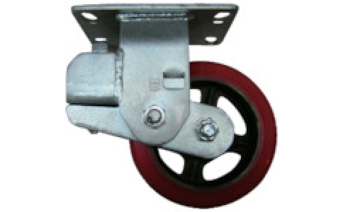 世嘉智尼 SUGATSUNE  TP-150LC-A-DL-鋼槽工業重量用傾銷腳輪直徑151固定RD（200-130-722）