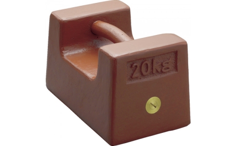 VIBRA 新光 MT-10K-M1 鑄鐵枕型砝碼10KG