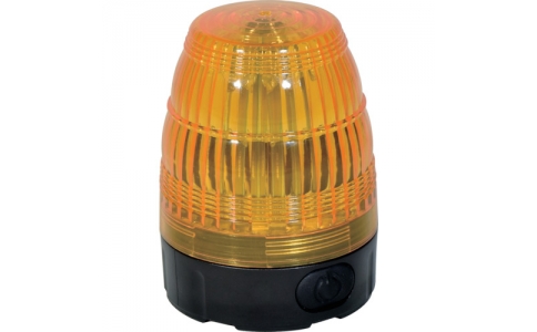 NICHIDO 日動  NLF75-BA-Y電池式小型LED旋轉燈LED閃光75黃