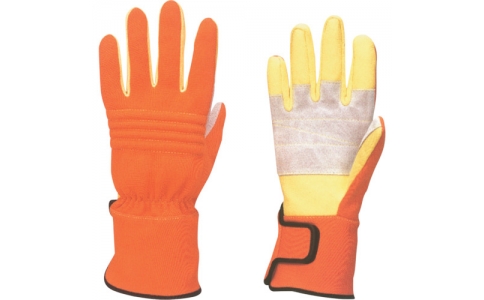 Twaron 東和  KC30-OMTwaron 東和 KC-30消防用陶瓷皮革手套橙色M