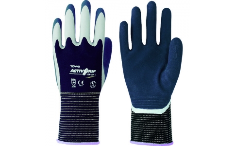 Twaron 東和 XA 324-L 天然橡膠背脊手套ActivGrip XA-324-L