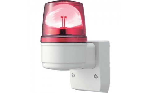 SCHNEIDER 施耐德  LRRSLB-100R-A 合金系列紅色φ110LED旋轉燈 蜂鳴器（帶壁）100V