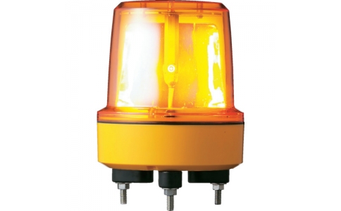 SCHNEIDER 施耐德  LMZ-100Y 黃φ156 LED旋轉燈100V（φ120安裝間距）