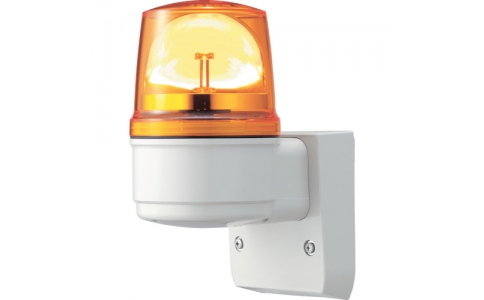 SCHNEIDER 施耐德  LRRSLB-100Y-A 阿羅系列黃φ110LED旋轉燈 蜂鳴器（帶壁）100V