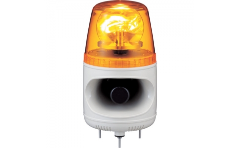 SCHNEIDER 施耐德  AHMCK-100Y-E 合金系列黃旋轉(zhuǎn)燈 旋律警報(bào)（16音）100V