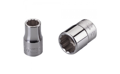 日本超越 TOP S-414 頂插座插口插入角12.7mm對邊14mm