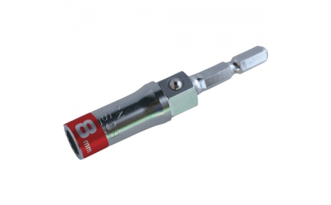 日本超越 TOP ECS-8 電動鉆頭用多插座8mm