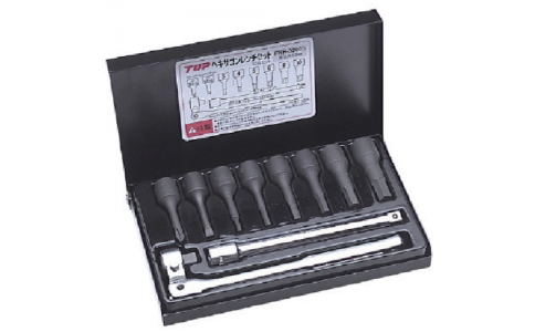 日本超越 TOP FRH-300S 六角扳手套件插入角9.5mm