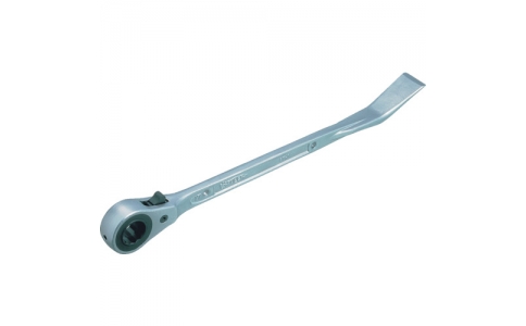 SUPER TOOL RN 1921BT 薄型、雙口棘輪扳手（帶爪式、柱腳）六角對邊：19×２１