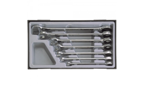 PRO-AUTO 末影工具 PA 4367 調羹組合套裝-齒輪扳手7PC