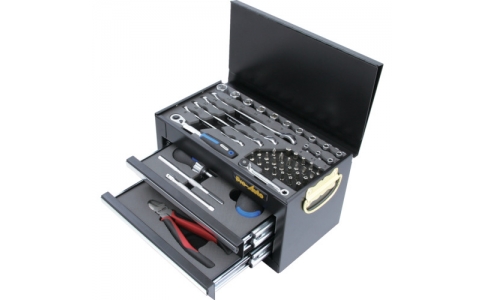 PRO-AUTO 末影工具 MC-0251 BL 1-4DR.51PC迷你國(guó)際象棋工具套裝黑色