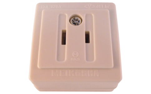 Meikosha 明工社 MR2732W-明工角插座（白）