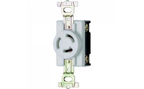 Meikosha 明工社 MH2875W-明工掛線嵌入插座3P白