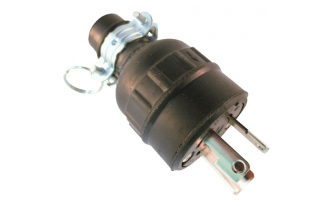 Meikosha 明工社 MH2589-明工引掛橡膠插頭接地2P防水兼