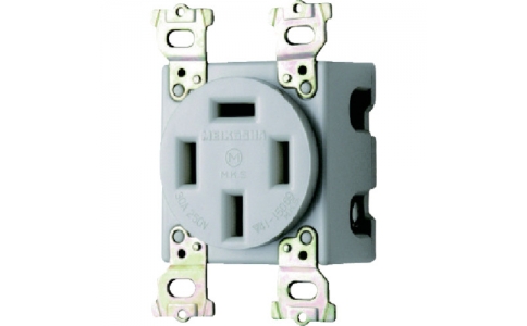 Meikosha 明工社 MU2815W-明工埋入插座接地3P白