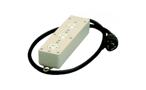 Meikosha 明工社 MR2934-明工引掛3個插座3P代碼1m