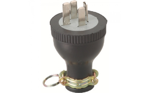 Meikosha 明工社 MP2533-明工橡膠插頭接地3P