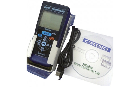 日本千野 CHINO  MC3000-000-帶數據收錄功能的2ch數字手持溫度計