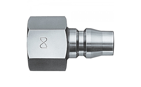 NITTO-KOHKI 日東工器 80PF高強度鋼制（螺絲安裝用插頭）對方R1耐壓力2.0Mpa